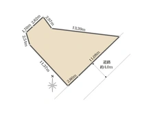 【東京都/小金井市前原町】東京都小金井市前原町5丁目 土地 区画図