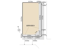 【東京都/杉並区西荻南】東京都杉並区西荻南3丁目 土地 区画図