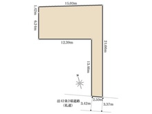【東京都/杉並区堀ノ内】東京都杉並区堀ノ内3丁目 土地 区画図