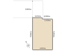 【東京都/杉並区方南】東京都杉並区方南2丁目 土地 区画図