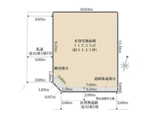 【東京都/世田谷区経堂】東京都世田谷区経堂5丁目 土地 区画図