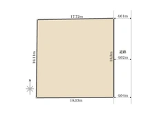 【東京都/府中市栄町】東京都府中市栄町1丁目 土地 区画図