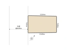 【神奈川県/横浜市港南区上永谷】神奈川県横浜市港南区上永谷3丁目 土地 区画図