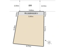 【東京都/文京区大塚】東京都文京区大塚4丁目 土地 区画図