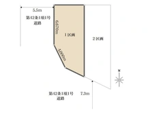 【東京都/国分寺市東恋ヶ窪】東京都国分寺市東恋ヶ窪6丁目 土地 区画図