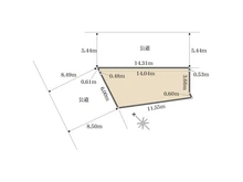 【神奈川県/川崎市川崎区下並木】神奈川県川崎市川崎区下並木 土地 区画図