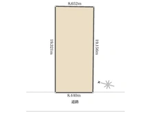 【埼玉県/さいたま市中央区上落合】埼玉県さいたま市中央区上落合3丁目 土地 区画図