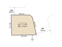 【愛知県/名古屋市中区大須】愛知県名古屋市中区大須1丁目 土地 区画図