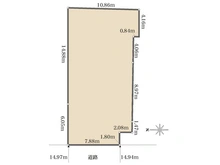 【京都府/京都市南区八条町】京都府京都市南区八条町 土地 区画図