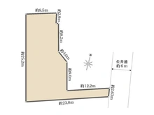 【京都府/京都市北区平野八丁柳町】京都府京都市北区平野八丁柳町 土地 区画図
