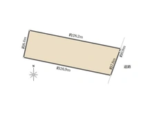 【京都府/京都市右京区鳴滝音戸山町】京都府京都市右京区鳴滝音戸山町 土地 区画図