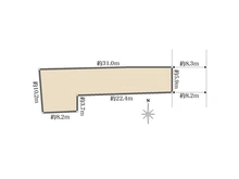 【京都府/京都市上京区大宮通寺之内上る3丁目】京都府京都市上京区大宮通寺之内上る3丁目筋違橋町 土地 区画図