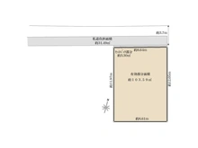 【京都府/京都市上京区新町通一条上る】京都府京都市上京区新町通一条上る一条殿町 土地 区画図