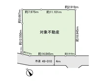 【千葉県/我孫子市新木野】我孫子市新木野3丁目 土地 区画図