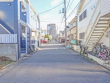 【千葉県/松戸市新松戸南】松戸市新松戸南1丁目 土地 前面道路：南６ｍ公道。