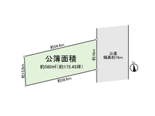【千葉県/流山市江戸川台東】流山市江戸川台東3丁目 土地 区画図