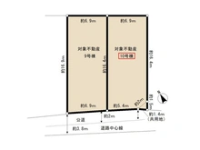 【千葉県/船橋市夏見】船橋市夏見6丁目 土地 区画図