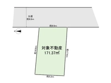 【東京都/世田谷区上野毛】世田谷区上野毛1丁目 土地 区画図