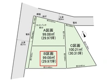 【東京都/杉並区永福】杉並区永福2丁目 土地 区画図