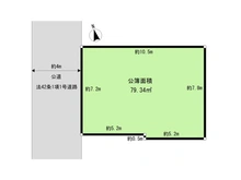【東京都/中野区江古田】中野区江古田1丁目 土地 区画図