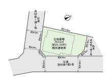【東京都/狛江市中和泉】狛江市中和泉2丁目 土地 区画図