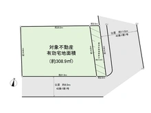 【東京都/大田区大森南】大田区大森南3丁目 土地 区画図