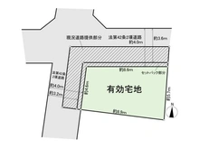 【東京都/墨田区向島】墨田区向島4丁目 土地 区画図