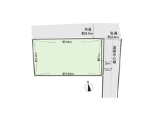 【千葉県/市川市東菅野】市川市東菅野1丁目 土地 区画図