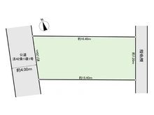 【埼玉県/朝霞市三原】朝霞市三原4丁目 土地 区画図