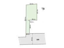 【東京都/国分寺市高木町】国分寺市高木町1丁目 土地 区画図