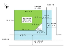 【東京都/足立区千住元町】足立区千住元町 土地 区画図