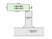 【東京都/葛飾区東立石】葛飾区東立石4丁目 土地 区画図