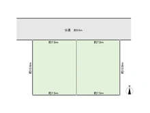 【東京都/練馬区谷原】練馬区谷原2丁目 土地 区画図