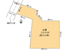 【埼玉県/さいたま市西区大字内野本郷】さいたま市西区大字内野本郷 土地 区画図