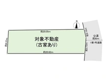 【東京都/荒川区西尾久】荒川区西尾久4丁目 土地 区画図