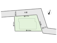 【東京都/大田区南馬込】大田区南馬込4丁目 土地 区画図