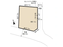 【千葉県/千葉市中央区弁天】千葉市中央区弁天2丁目 土地 区画図