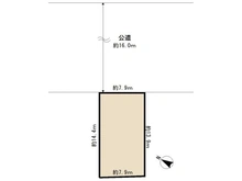 【千葉県/千葉市中央区港町】千葉市中央区港町 土地 区画図
