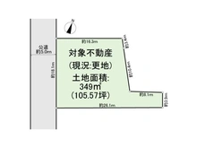 【東京都/東村山市恩多町】東村山市恩多町3丁目 土地 区画図