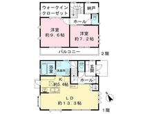 【東京都/稲城市押立】稲城市押立 中古一戸建て 間取り図
