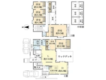 【神奈川県/鎌倉市浄明寺】鎌倉市浄明寺四丁目戸建 間取り図
