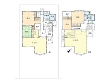 【神奈川県/横浜市都筑区荏田東】横浜市都筑区荏田東1丁目 中古一戸建て 間取り図