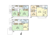 【東京都/大田区西六郷】大田区西六郷4丁目　中古戸建 間取り図