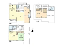 【埼玉県/富士見市ふじみ野西】富士見市ふじみ野西四丁目戸建 間取り図