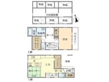 【東京都/品川区西大井】西大井3丁目戸建 間取り図