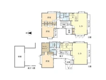 【東京都/大田区久が原】久が原一丁目戸建 間取り図