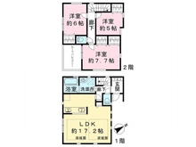 【神奈川県/横浜市泉区新橋町】泉区新橋町　戸建 間取り図