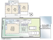 【千葉県/柏市花野井】千葉県柏市花野井 間取り図