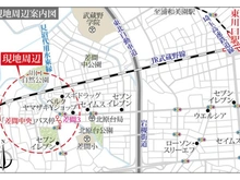 【埼玉県/川口市大字差間】川口市大字差間 中古一戸建て 現地案内図