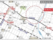 【千葉県/市川市八幡】千葉県市川市八幡5丁目 地図